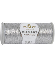Metallic Threads Diamant Grande Dark Silver, G415, DMC