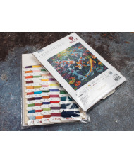 Cross Stitch Kit Luca-S - The Aquarium BU5030