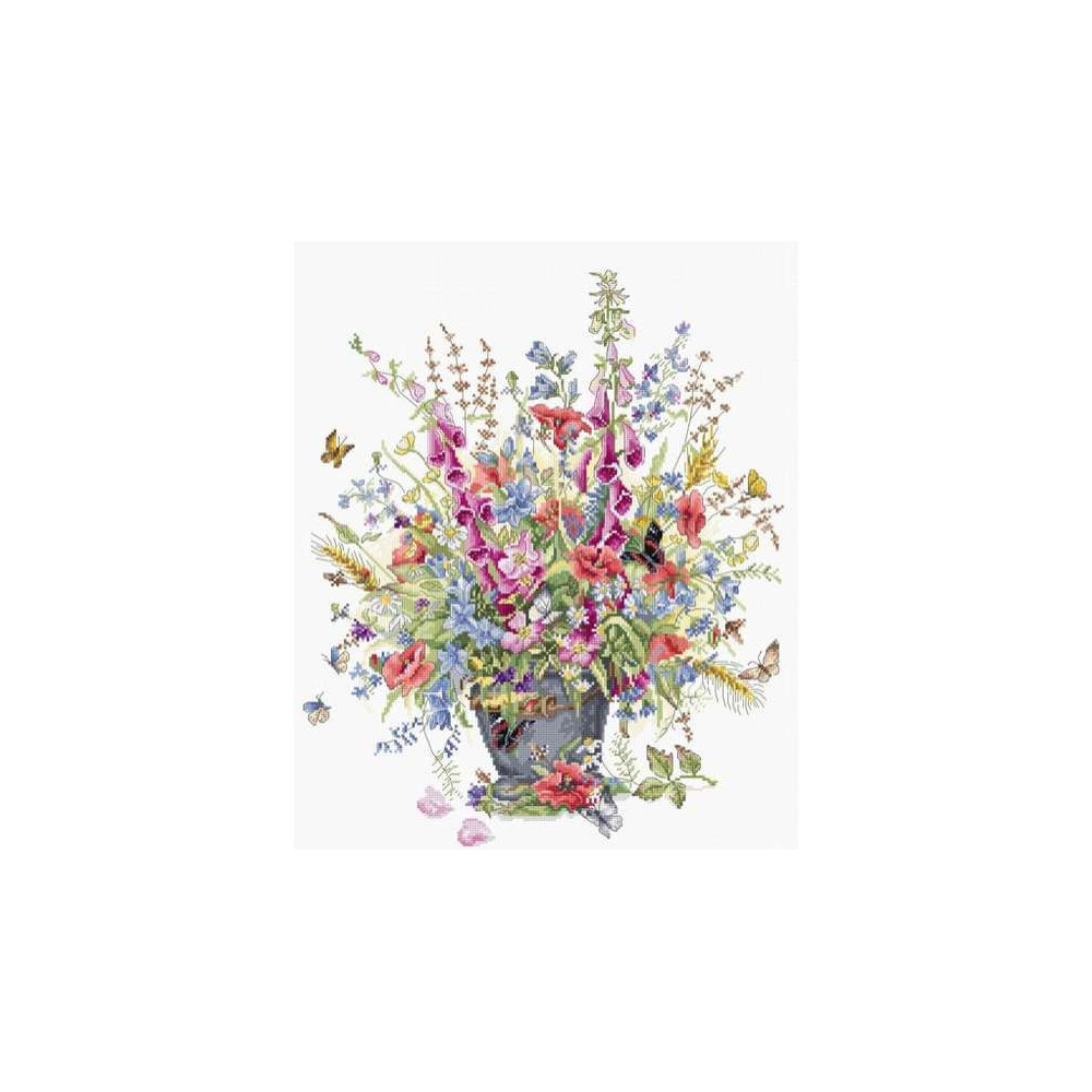 Cross-Stitch Kit "June bouquet”  Luca-S (B7003)