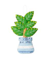 Bucilla ® Seasonal - Felt - Ornament Kits - Holiday Houseplants - 89634E