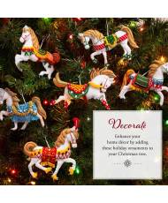 Bucilla ® Seasonal - Felt - Ornament Kits - Holiday Horses - 89638E