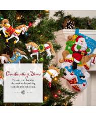 Bucilla ® Seasonal - Felt - Ornament Kits - Holiday Horses - 89638E