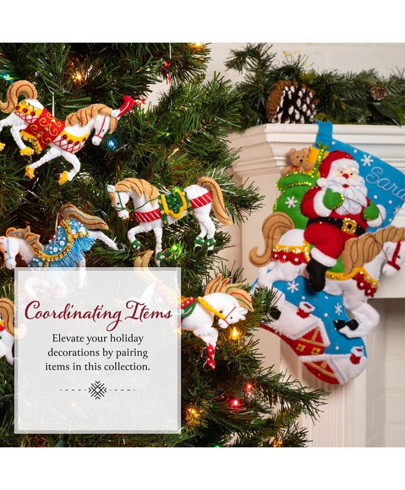 Holiday Dreaming Felt Ornament Kit