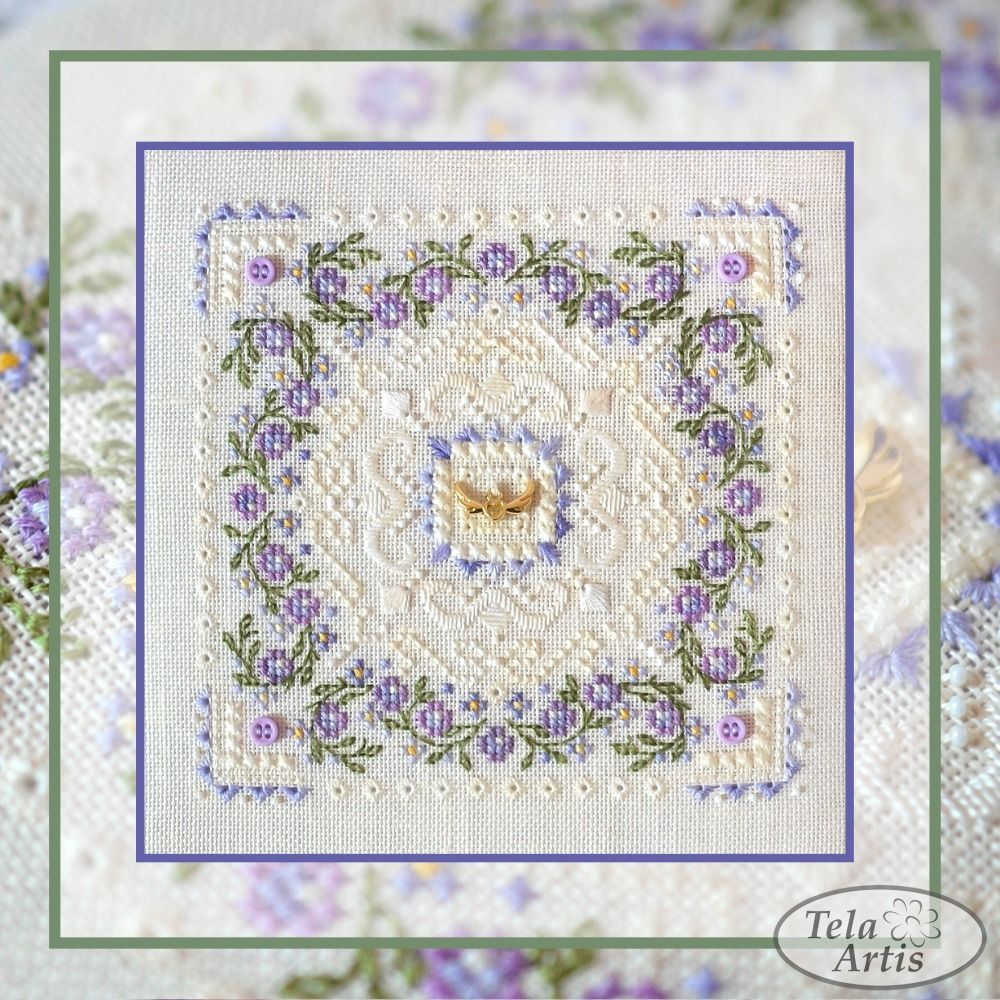 Counted Cross Stitch Black Marshmallow sampler Tela-Artis X-601, Evenweave Fabric, hand-dyed DMC muline, melange Counted Cross Stitch Black Marshmallow sampler Tela-Artis X-601, Evenweave Fabric, hand-dyed DMC muline, melange