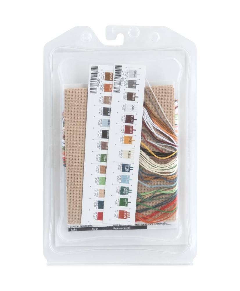Dimensions Gold Petite Counted Cross Stitch Kit 5"X7" -Woodland Cheer (18 Count), 70-09603