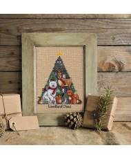 Dimensions Gold Petite Counted Cross Stitch Kit 5"X7" -Woodland Cheer (18 Count), 70-09603