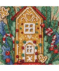 Dimensions Gold Collection Counted Cross Stitch Ornament Kit -Sweet Christmas Ornaments (14 Count), 70-09607
