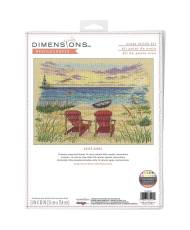 Dimensions Counted Cross Stitch Kit 13"X10" -Outer Banks (14 Count), 70-35412