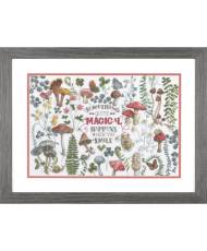 Dimensions Gold Collection Counted Cross Stitch Kit - Woodland Magic (16 Count), 70-35430