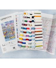 Cross Stitch Kit “Winter Townhouse” LETISTITCH L8076