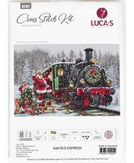 Cross Stitch Kit Santa's Express, Luca-S B2397