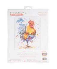 Dimensions Counted Cross Stitch Kit - Rooster 16 Count, 70-35432