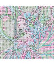 Dimensions Gold Collection Counted Cross Stitch Kit - Dancing Fall Fairy 18 Coun, 70-35429