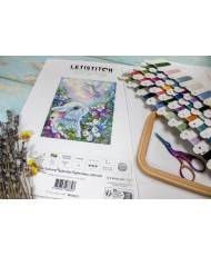 Counted Cross Stitch Kit, Summer Splendor, Letistitch L8054