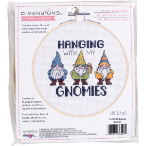 Counted Cross Stitch Kit Gnomies, Dimensions 72-76290
