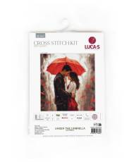 Cross Stitch Kit Luca-S - Under the Umbrella, BU5047