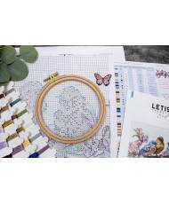 Cross Stitch Kit Spring Bloom, LETISTITCH, L8090