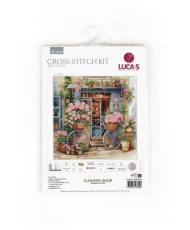 Cross Stitch Kit Luca-S - Flowers Shop, BU5044