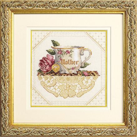 Dimensions Gold Collection Petites Counted Cross Stitch Mother 18 count, 6709