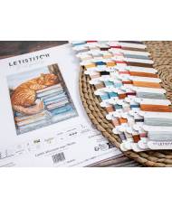 Cross-Stitch Kit “Afternoon nap / Sieste”  LETISTITCH L8095