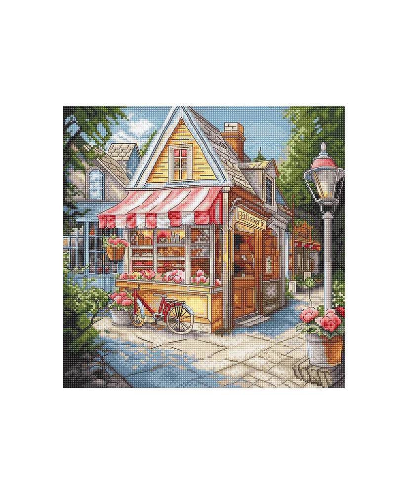 Cross Stitch Kit Pastry shop/Pâtisserie LETISTITCH L8098