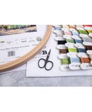 Cross stitch kit Corner Shop / Boutique de quartier LETISTITCH, L8101