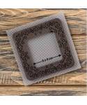 Small Hoop plywood magnetic for embroidery 6x9cm, ornament, Wonderland Crafts WLMP-007